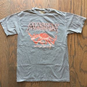Alaskan Brewing Co Imperial Red Tee Size Medium